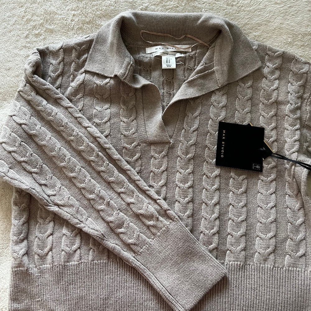 100% EXTRA FINE MERINO WOOL Sweater